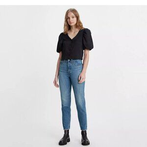 Levi's Wedgie Fit Ankle Jeans Medium Wash 26